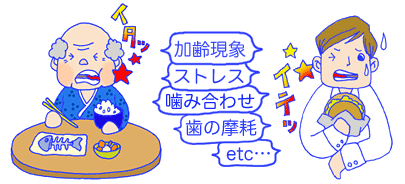 口の中を噛んでしまうのは?